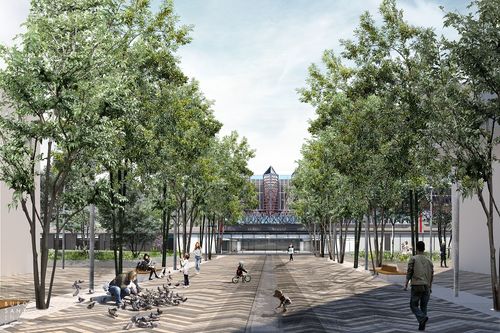 Stationsgebied Almere heet mens, dier én plant welkom