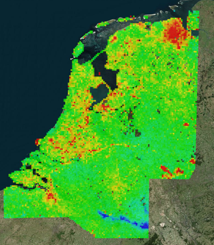 De bodem in Nederland zakt meer dan verwacht