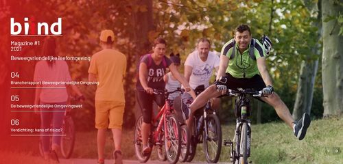 Biind Magazine #1 over beweegvriendelijke leefomgeving