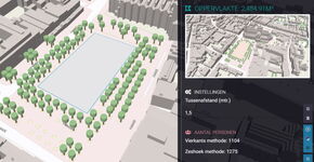 De capaciteit van de buitenruimte in de 1,5 meter samenleving